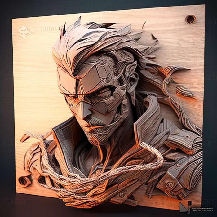 3D model Metal Gear Rising Revengeance game (STL)